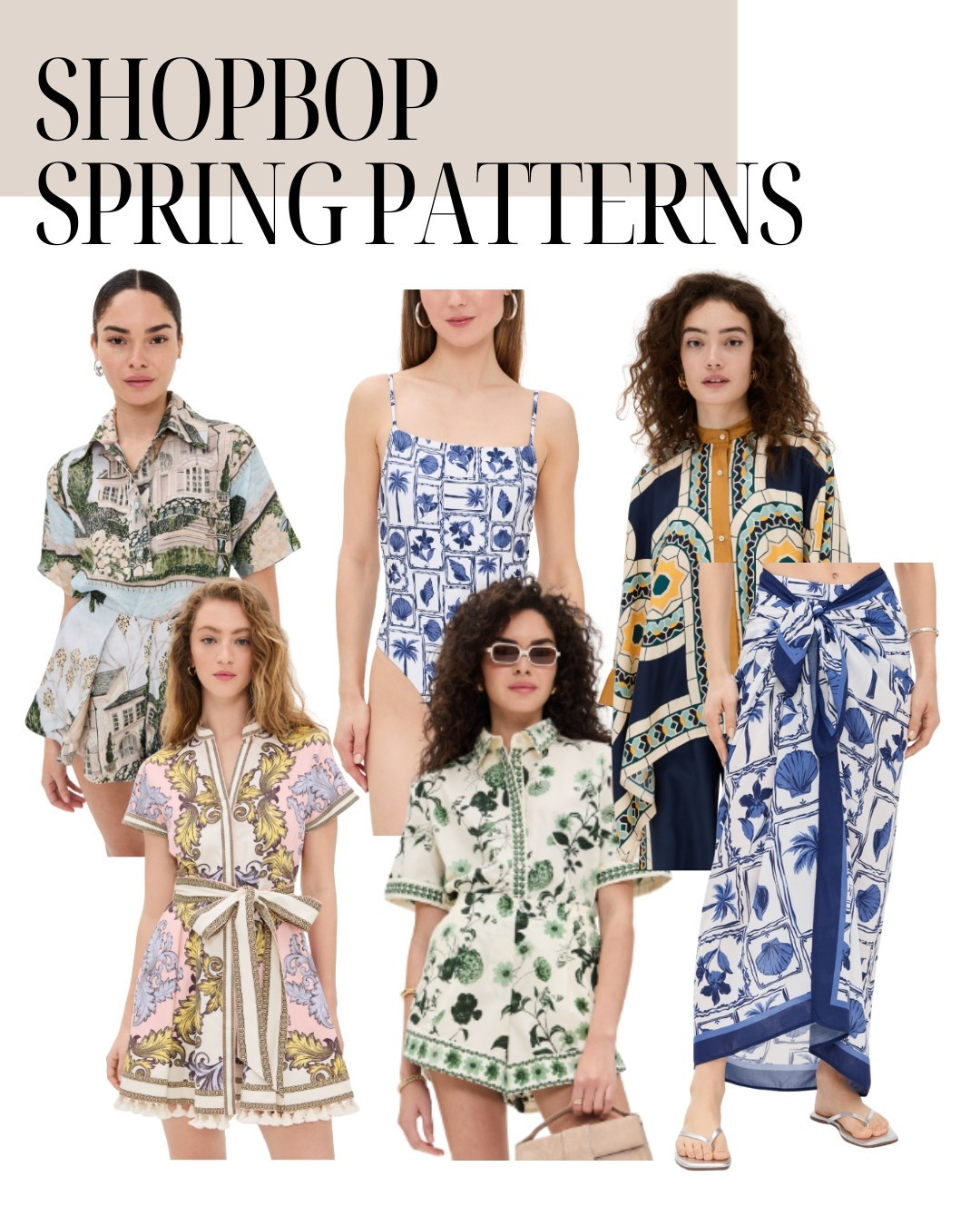 Currently obsessed with floral patterns for spring. Here are a few of my favs from Shopbop as dresses, swimwear, matching sets and more!

#LTKStyleTip #LTKSeasonal