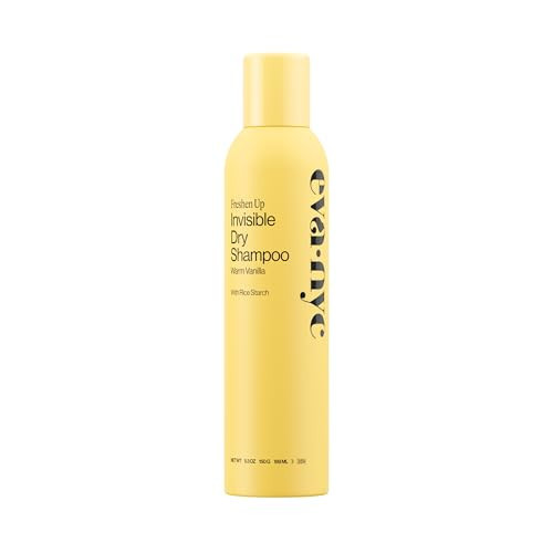 Eva NYC Invisible Dry Shampoo Spray - Oil-Absorbing, Removes Odor & No White Cast - Freshen Up Dry Shampoo For Women - For Light, Dark + Oily Hair - Warm Vanilla Scent - 5.3 oz | Amazon (US)