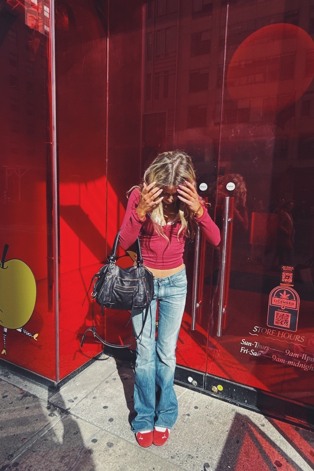 red outfit idea! red outfit, streetwear, outfit inspo, cute outfit, fashion, nyc, city outfit

#LTKdayinmylife #LTKgrwm #LTKootd