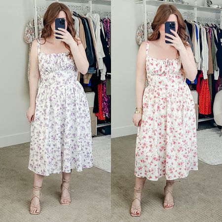 Amazon floral dress I’m loving! Size medium. 

Spring dress. 

#LTKfindsunder50 #LTKSeasonal #LTKmidsize