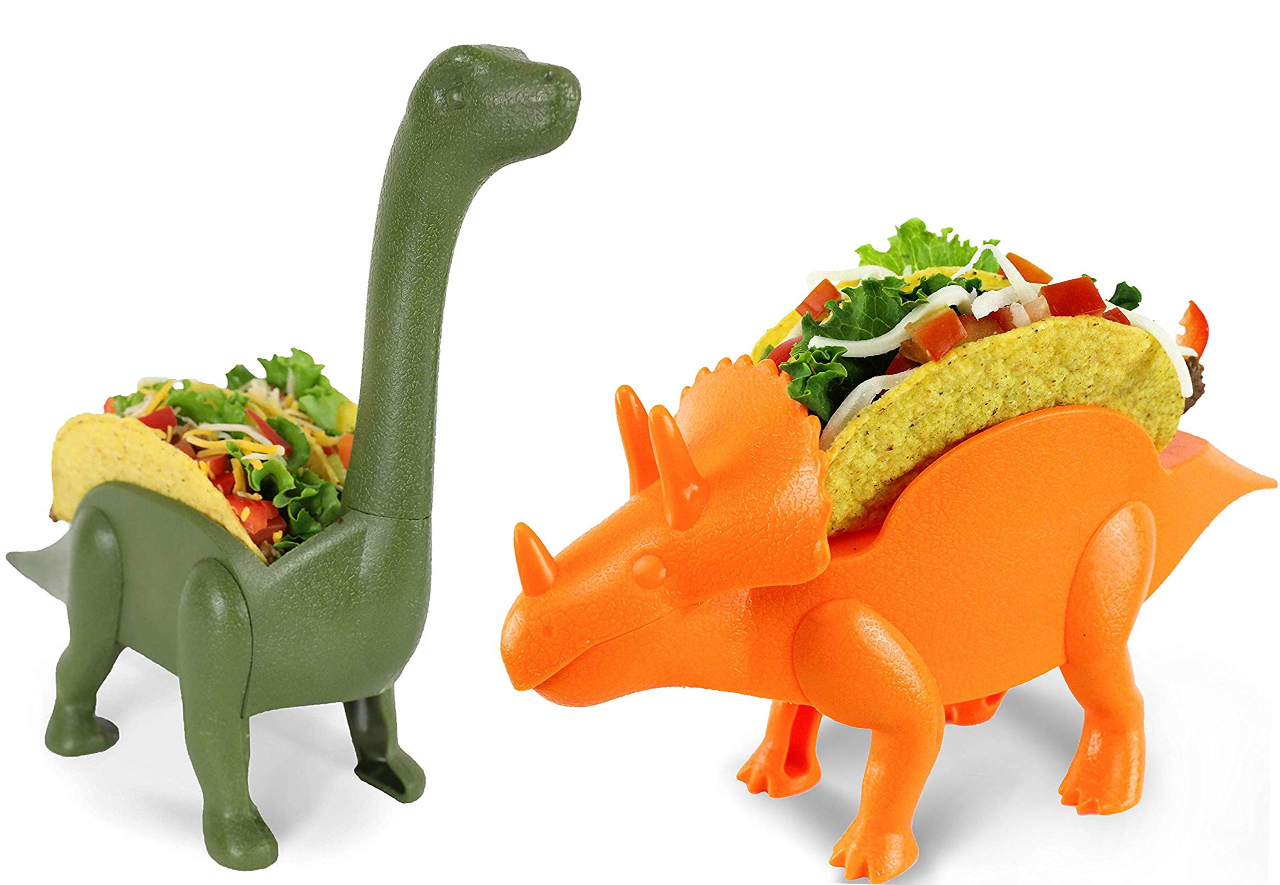 Penko Herd Pack (Pack of 2) Dinosaur Taco Holder Ultrasaurus and Triceratops (Each holds 2 tacos)... | Amazon (US)