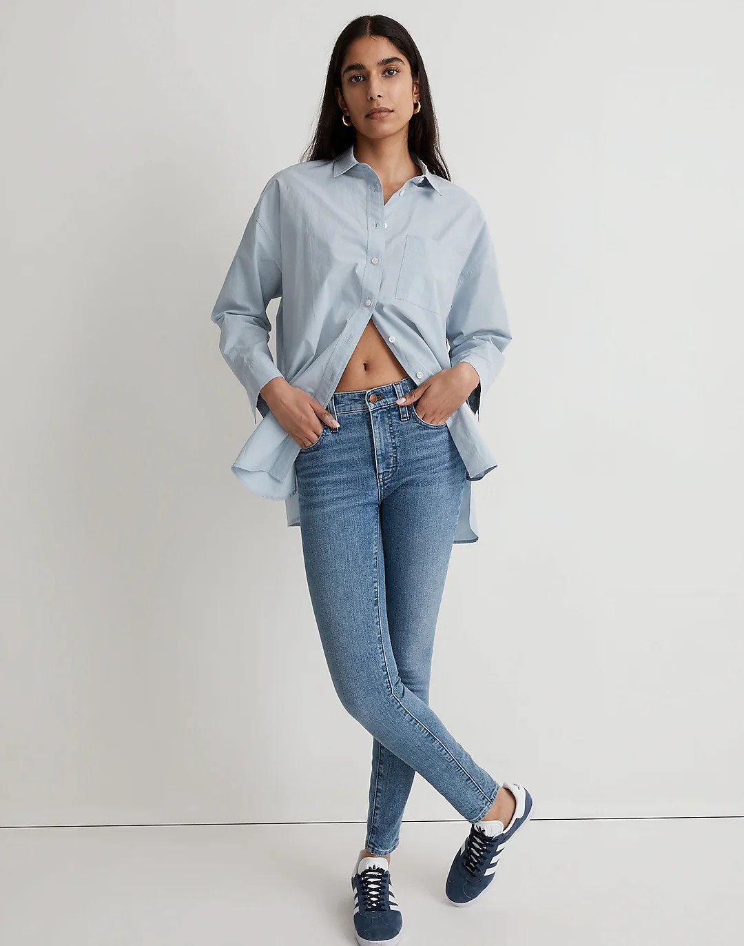 9" Mid-Rise Skinny Jeans in Cloverdale Wash | Madewell