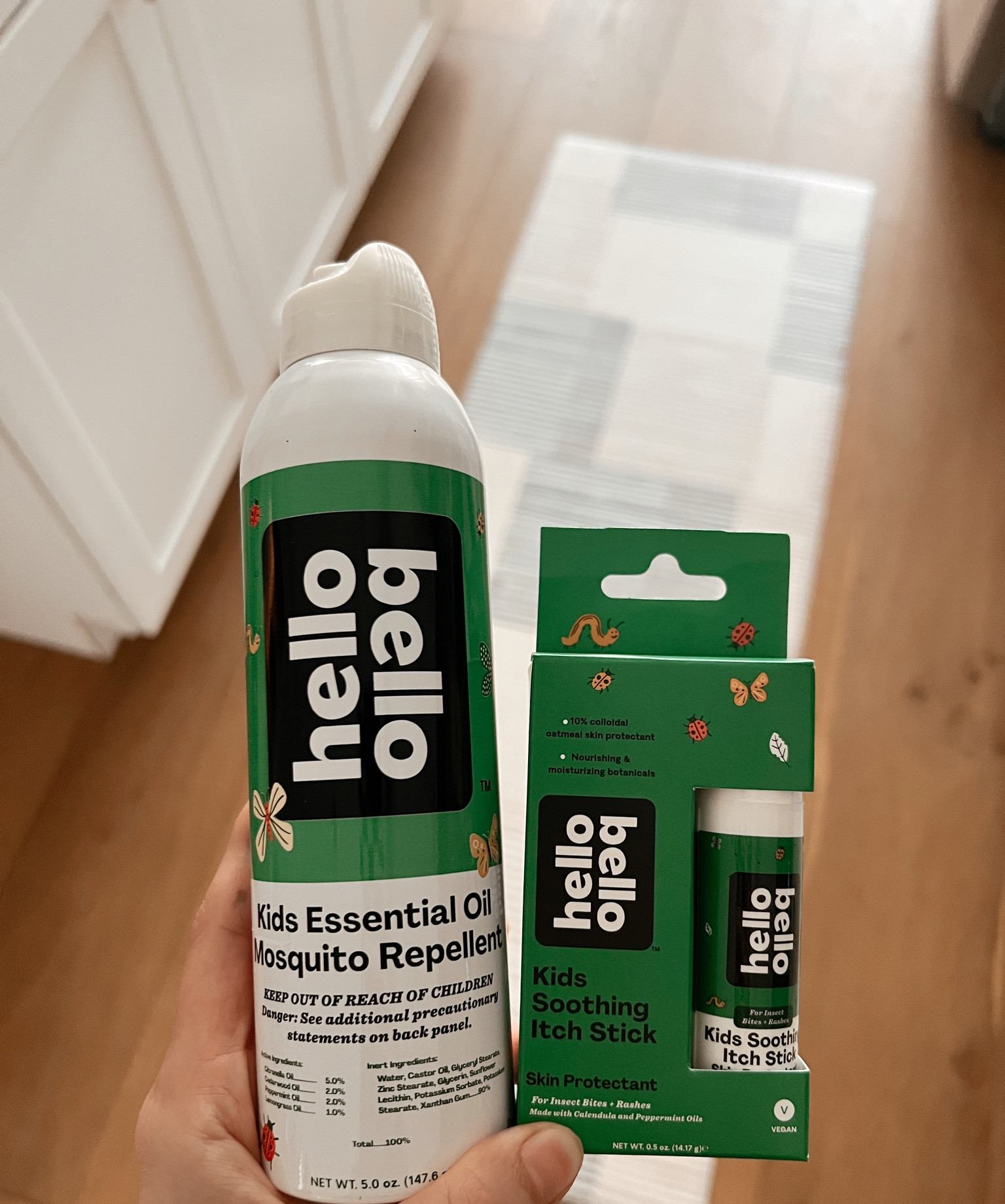 New hello bello products at Walmart. Bug spray and a soothing itch stick for bug bites. 
#nontoxic #healthy #safe #essentialoils #walmart 

#LTKfamily #LTKSeasonal #LTKkids