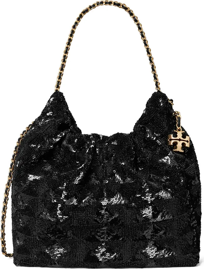 Mini Fleming Sequin Hobo Bag | Nordstrom