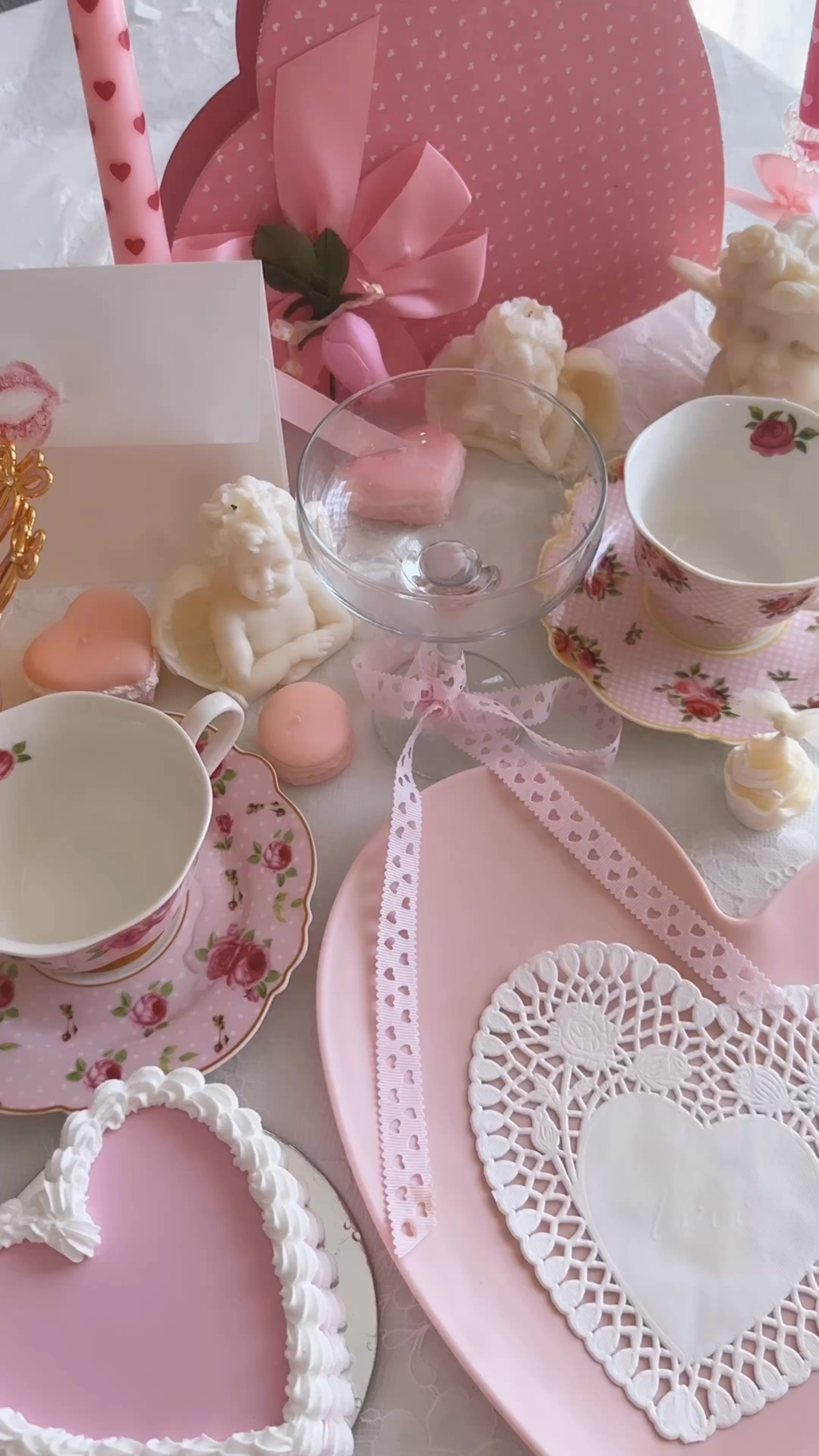 Linked what I could! Heart molds from hobby lobby !