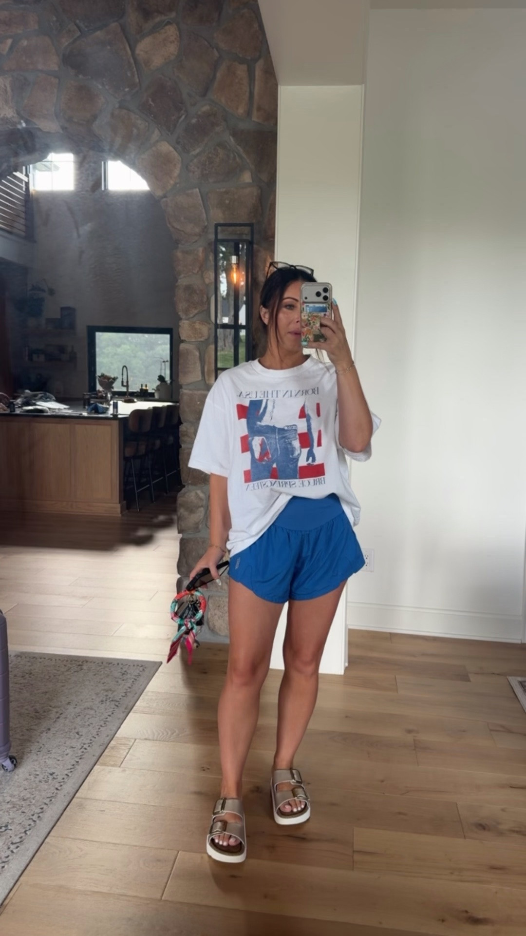 Never disappointed when I shop in the men’s department I found this super cute born in the USA T-shirt that I’ll be rocking all summer🫢 plus these are my favorite people shorts

#LTKgrwm #LTKootd #LTKOver40