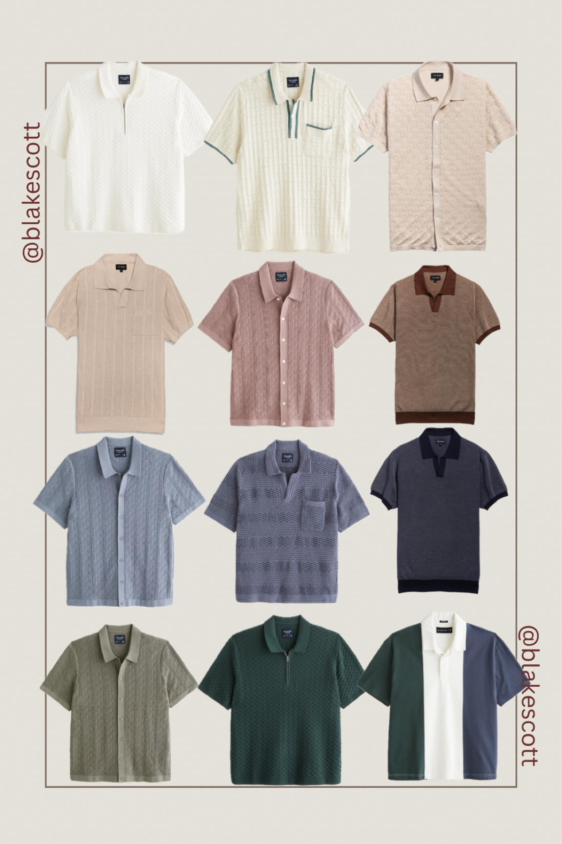 Spring Essentials: Polos
One of my favorite and most versatile pieces to wear for warmer months. I’m loving these color palettes and textures too. They give an added little pop!

#LTKmens #LTKSeasonal #LTKstyletip