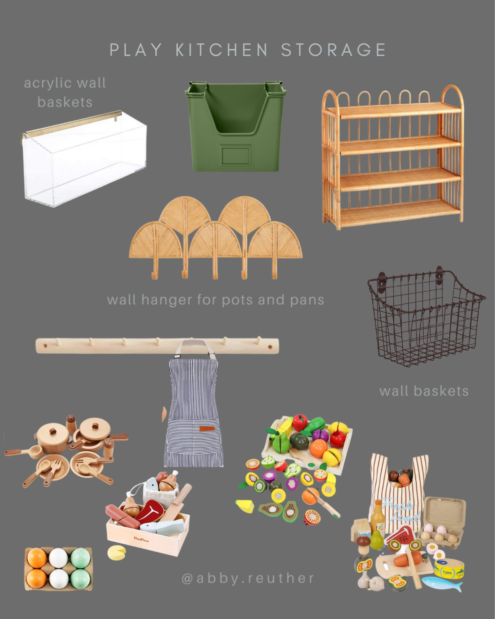 Play kitchen storage, toy storage, toy kitchen, kids kitchen, playroom decor, playroom toys, pretend play,  kids room, kids decor, playroom furniture, family friendly

#LTKbaby #LTKhome #LTKkids