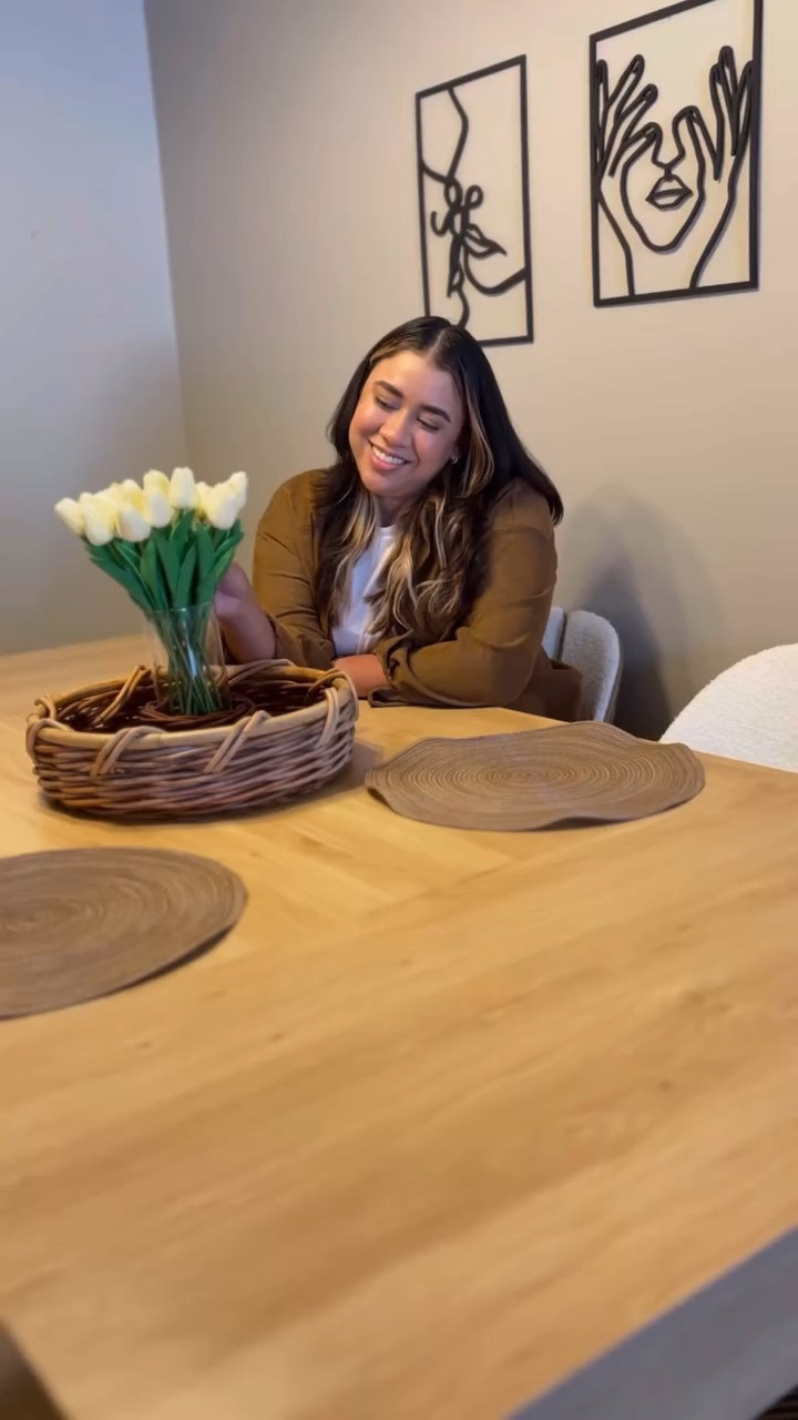 My new dining table is from @loweshomeimprovement 

Perfect for every occasion: Whether it’s a casual family dinner or a formal dinner party, this table sets the stage for memorable moments, Its captivating design and spacious surface make it the focal point of your dining area

https://creatorsold.io/lowes-companies-inc/leydissuarez/dining-table

.
.
#lowespartner #ad #loweshomeimprovement #lowesgoals #lowesfinds #lowesdeals #lowes #homedecor #diningtable #diningroomdecor #homedecoration
