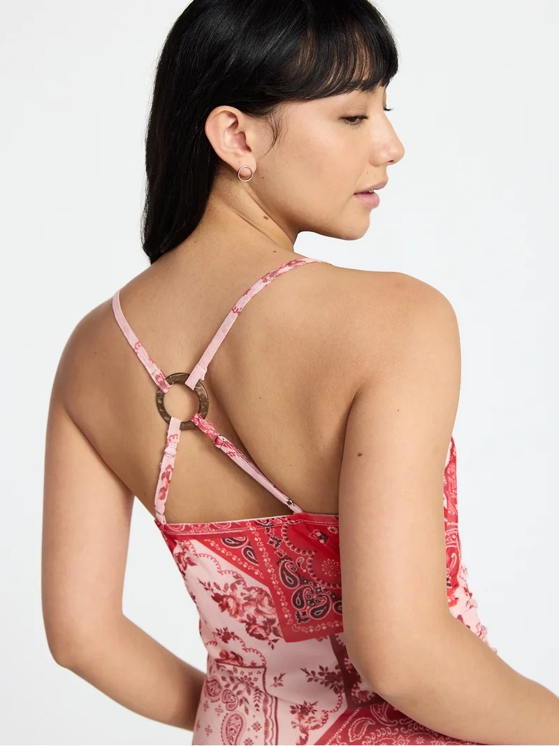 No Boundaries Maxi Slit Dress, Women's XXS-XXL | Walmart (US)