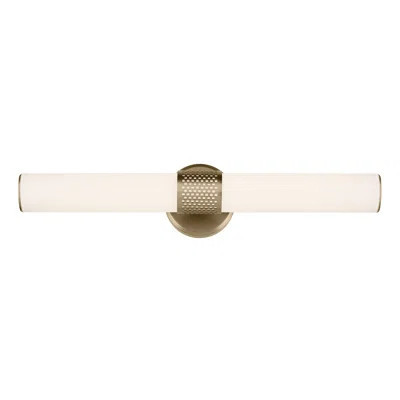 24.25" Bath Bar Medium LED with White Glass | Wayfair North America