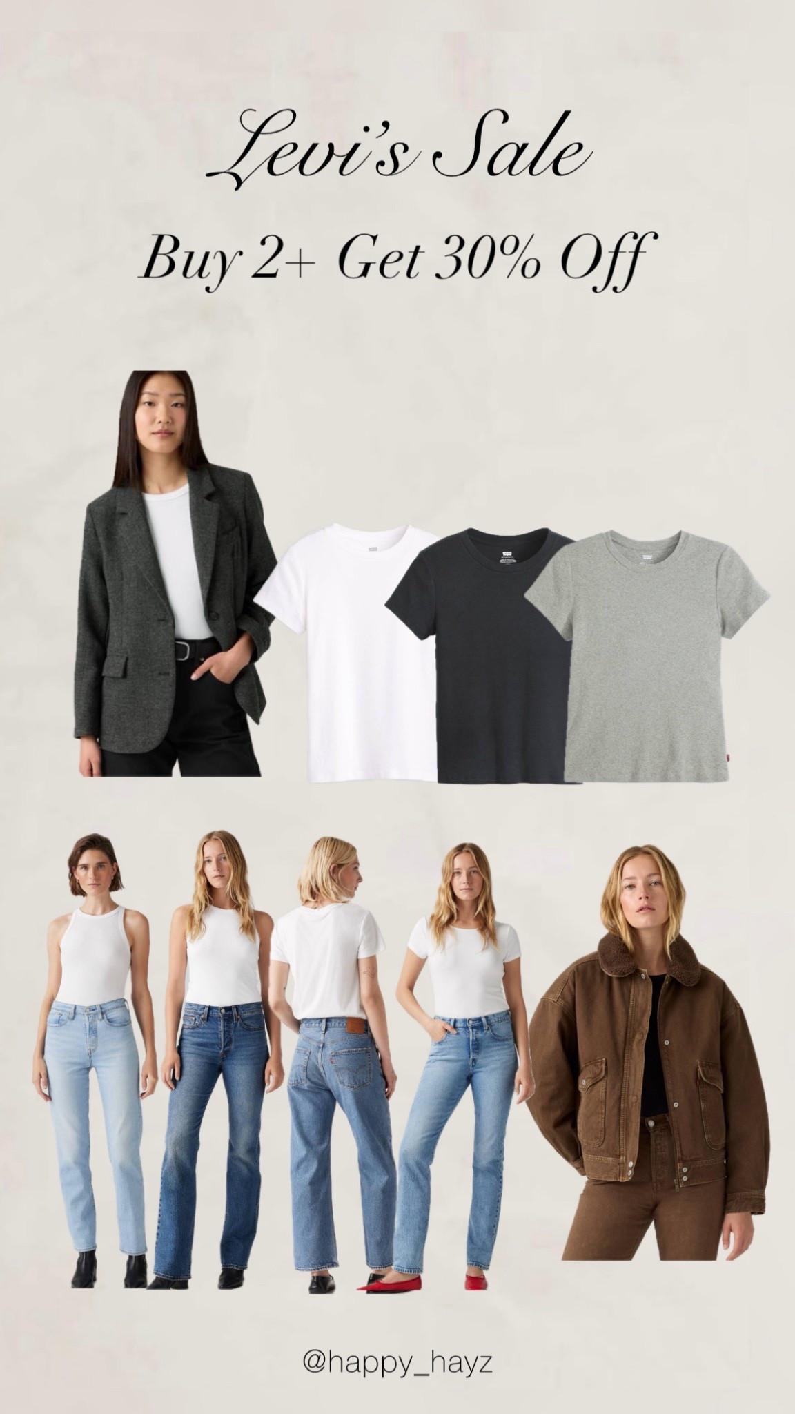 All my favs from Levi’s!  Sale is buy 2+ Get 30% Off!!!

#LTKHoliday #LTKSeasonal #LTKSaleAlert
