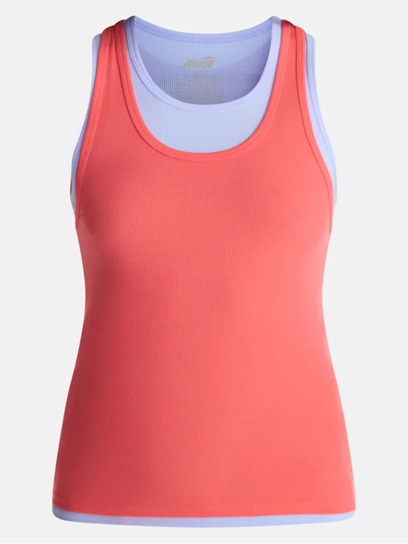Avia Women's Double Layer Tank Top, Sizes XS-XXXL | Walmart (US)