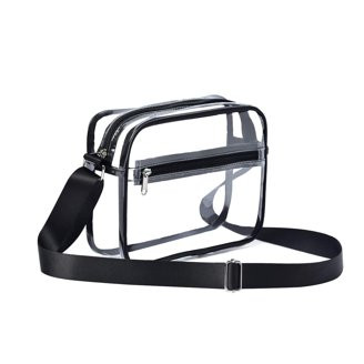 Clear Crossbody Bag, TSV Stadium Approved Clear Bag for Concert, Waterproof Shoulder Bag with Adj... | Walmart (US)