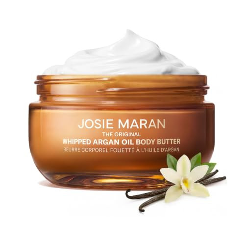 Josie Maran Vanilla Vibezzz Whipped Argan Oil Body Butter, 6 fl oz | Amazon (US)