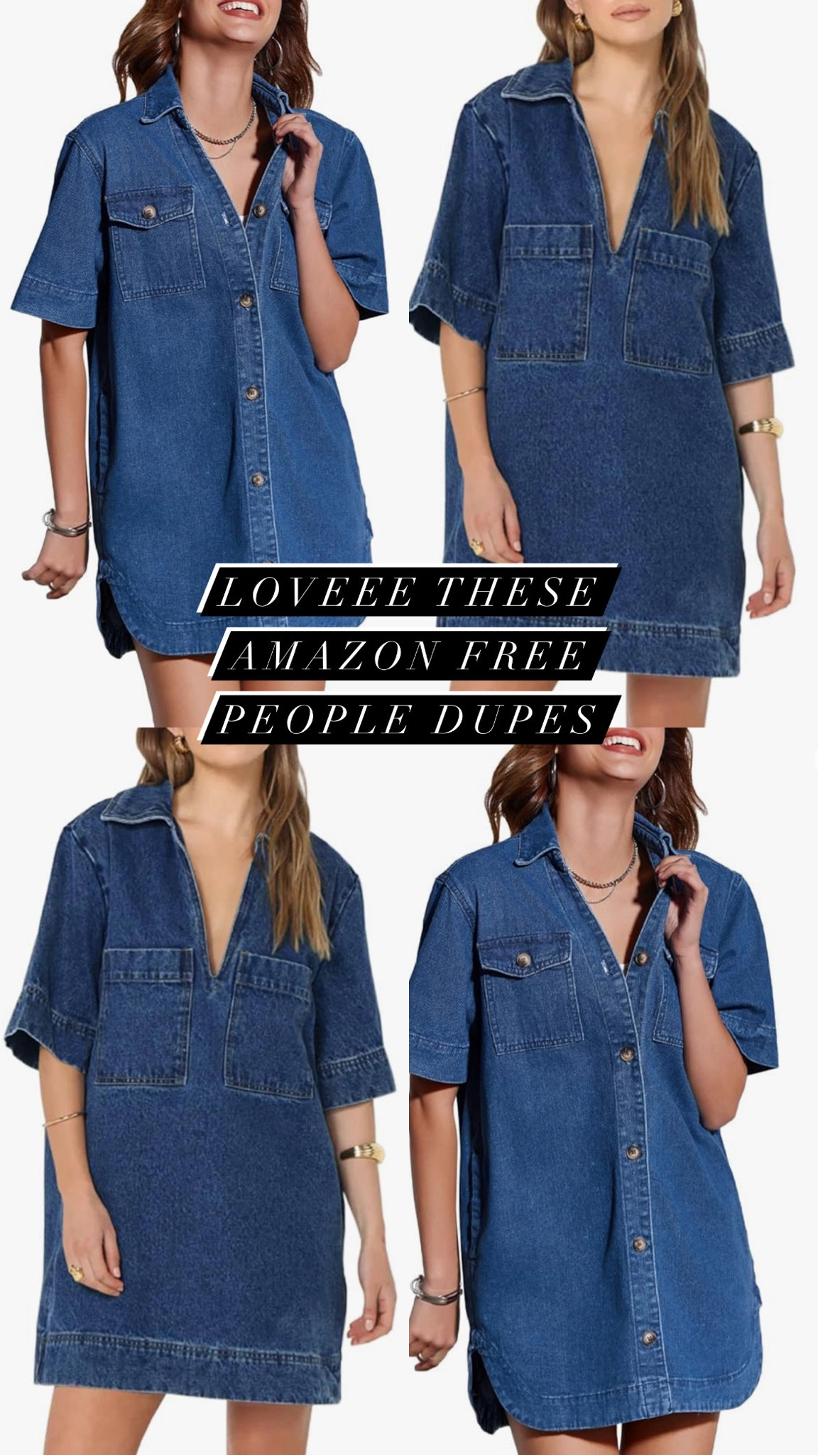 free people denim dress dupe HelloImMP on LTK EDIKTED Anira Chain Backless free people denim overall dress Just as effortless as Colour:Earth/Ecru baby_party_dress