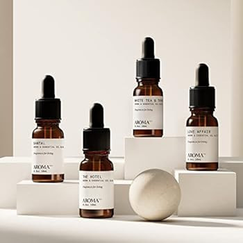 AromaTech Best Sellers Discovery Set | Gift Set of Aroma Diffuser 100% Pure & Natural Essential Oils | Amazon (US)