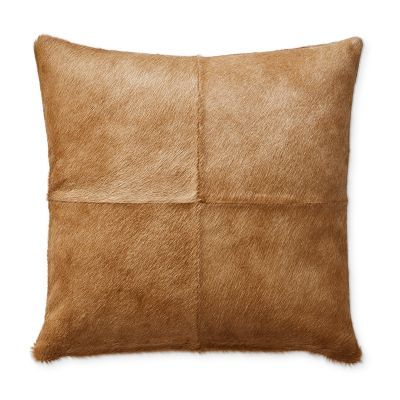 Solid Hide Pillow Cover | Williams-Sonoma