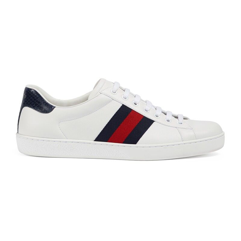 Ace leather sneaker white | Gucci (US)