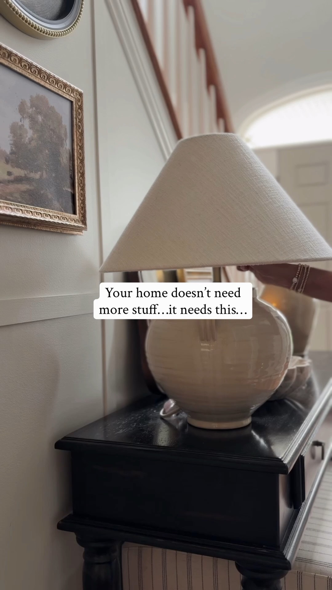 Everyone thinks a cozy home comes from buying more decor…and we all know I love buying new decor

But the real secret? ✨ Lighting.

The right lighting can completely change how your home feels—even if you don’t buy a single new piece of decor.

Think warm table lamps, soft-glow bulbs, sconces, candles, and layered lighting instead of relying on one bright overhead light.

It’s one of the easiest (and most affordable) ways to make your home feel warm, inviting, and lived in.

Before you add another throw pillow or blanket, try this first. I promise you’ll notice the difference. 🤍

#LTKHome #LTKSeasonal #LTKSaleAlert