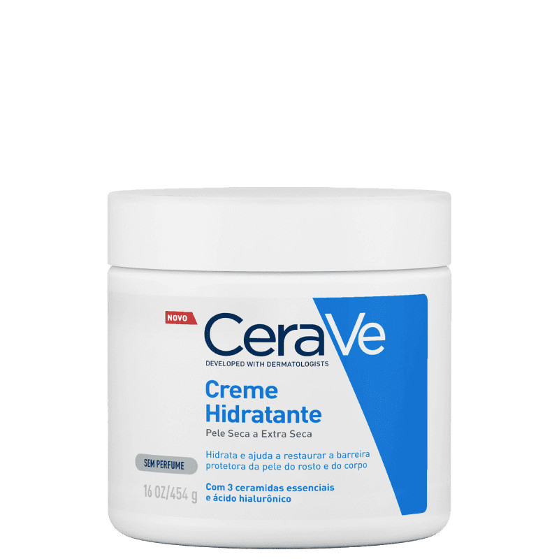 CeraVe Pele Seca a Extra Seca
        
              - Creme Hidratante 454g | Beleza Na Web (BR)