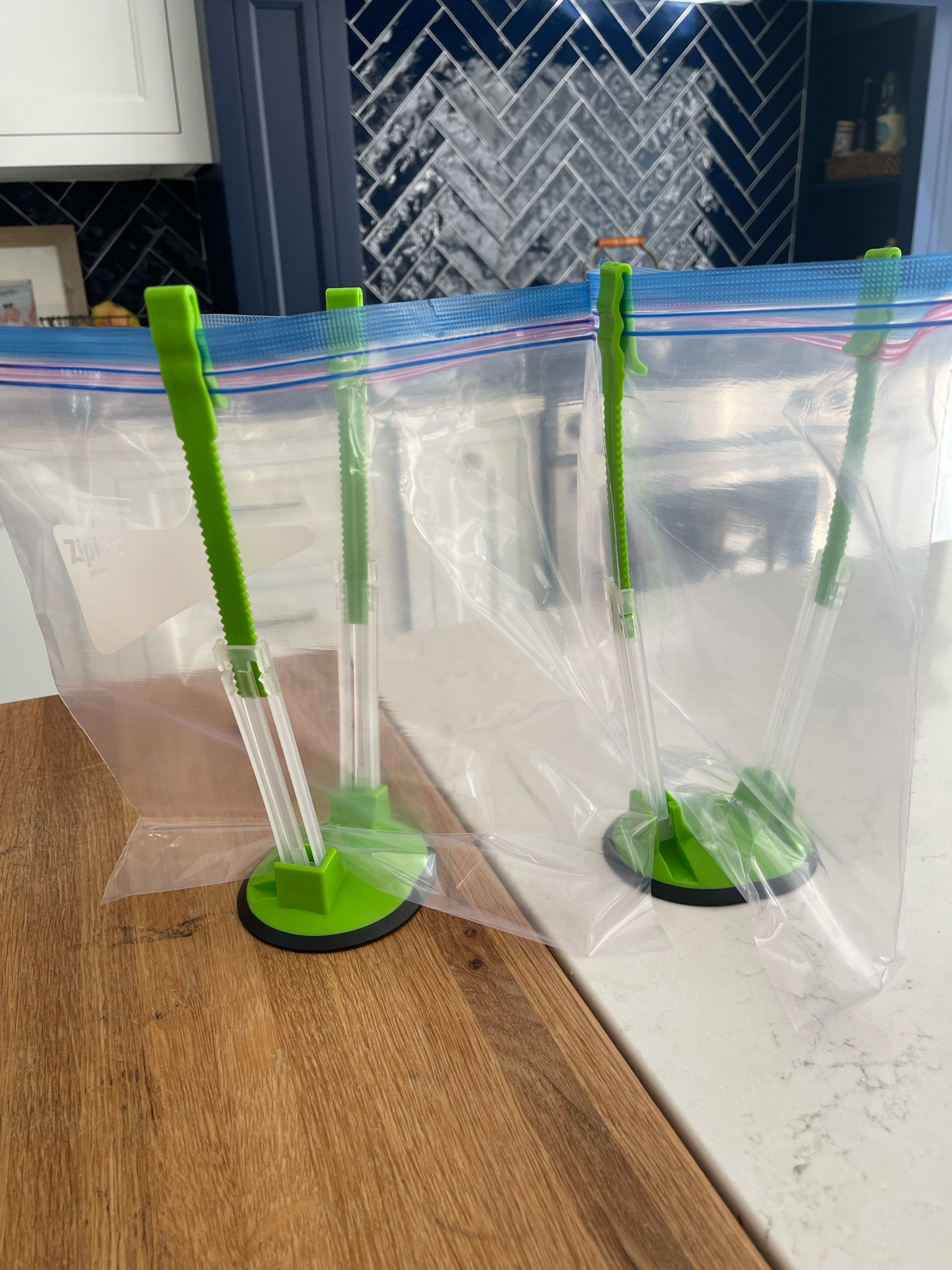 So random but you need this for your kitchen! Ziplock bag holders  

#LTKfamily #LTKFind #LTKtravel