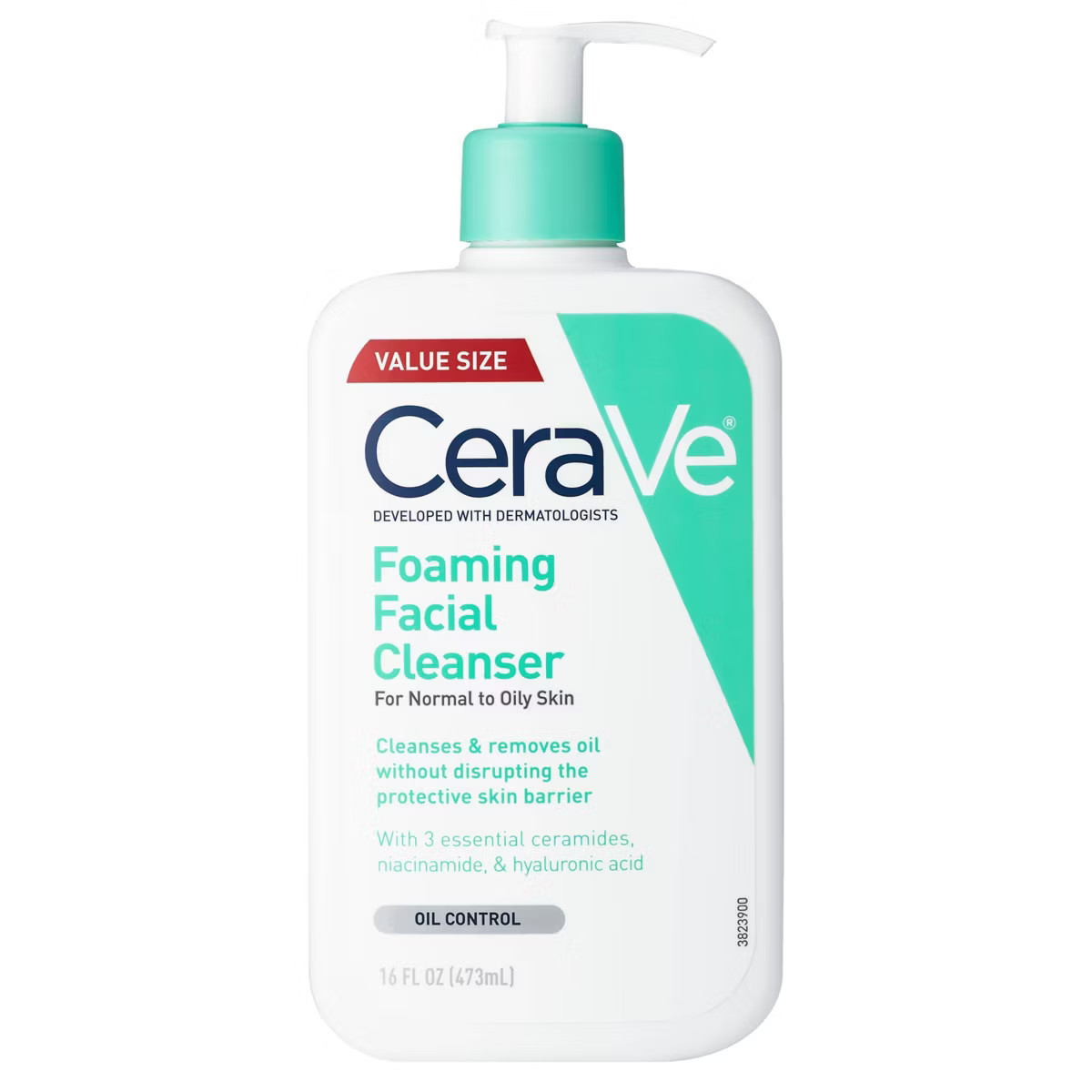 CeraVe Foaming Face Wash with Hyaluronic Acid and Niacinamide for Oily Skin - 16 fl oz | Target
