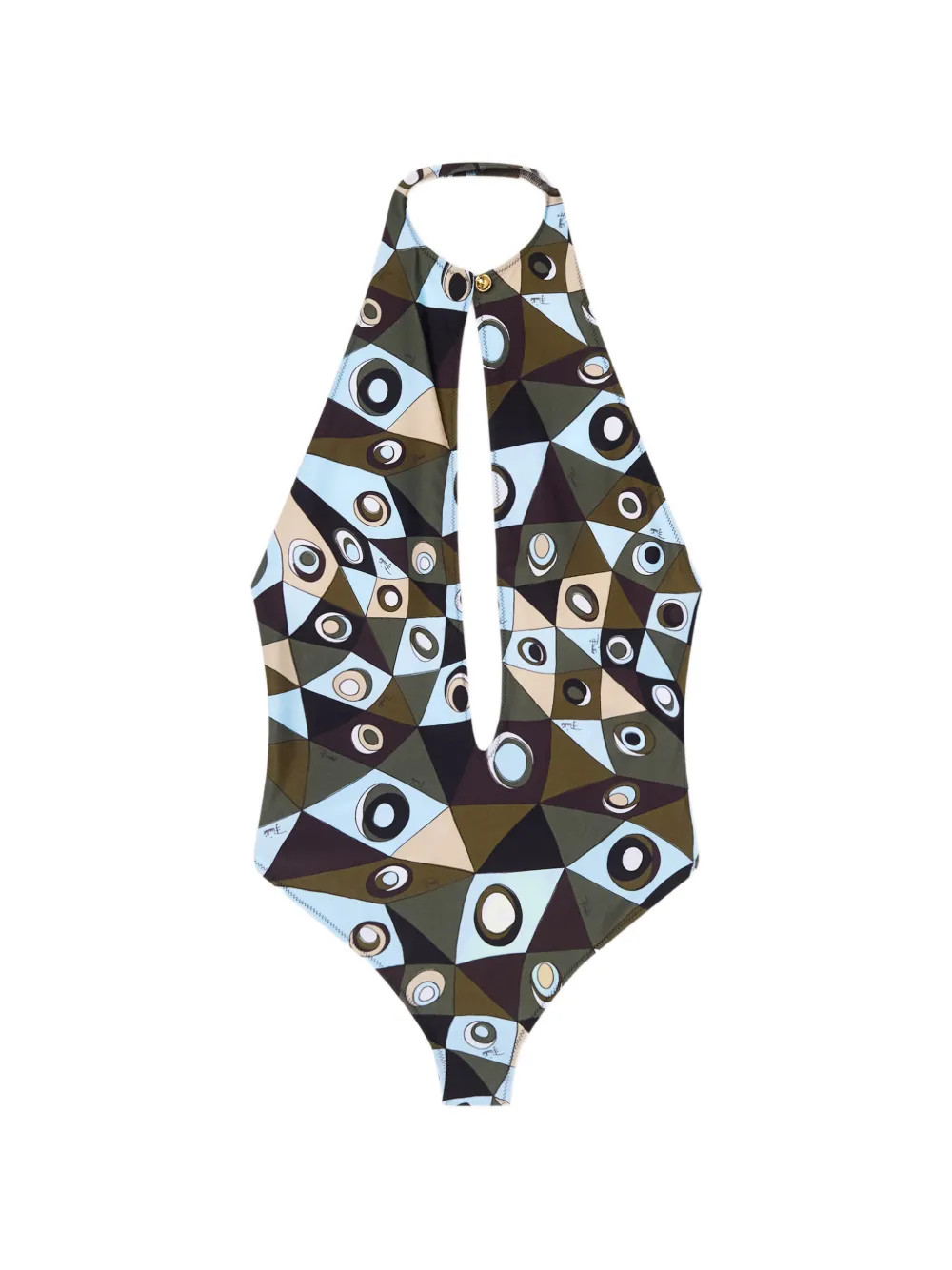 Occhi-print swimsuit | Farfetch Global