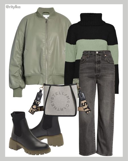 Winter outfit inspo

Green winter jacket 
Black sweater 
Green sweater 
Black jeans
Black boots
Grey bag

#winteroutfit #winteroutfitideas #casualwinteroutfits #winteroutfitswomen #budgetfashion

#LTKstyletip #LTKunder100 #LTKSeasonal