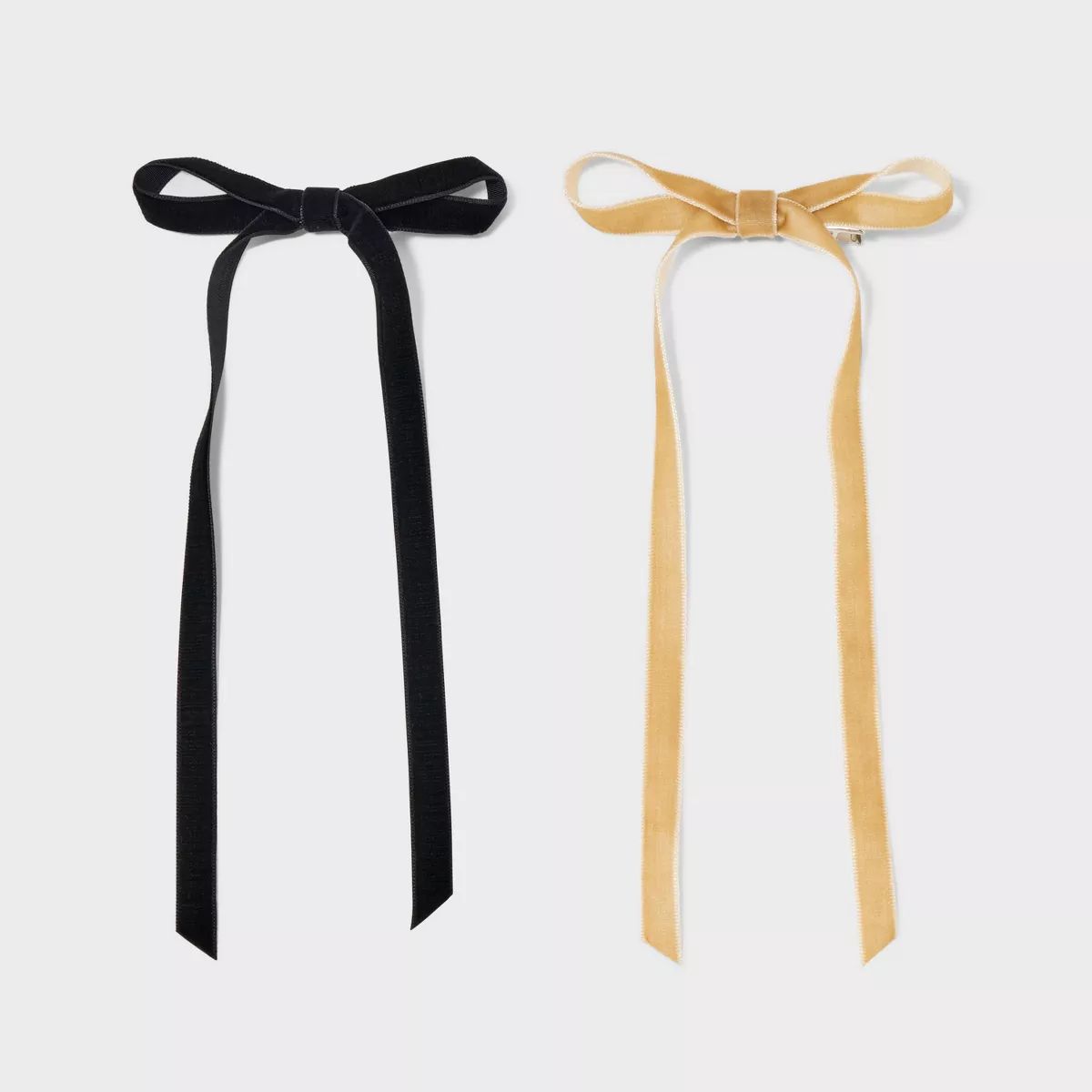 Ribbon Bow Hair Clips 2pc - A New Day™ | Target