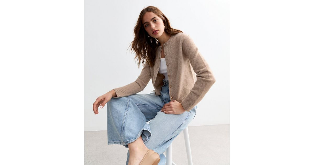 Light Brown Soft Knit Cardigan | New Look | New Look (UK)