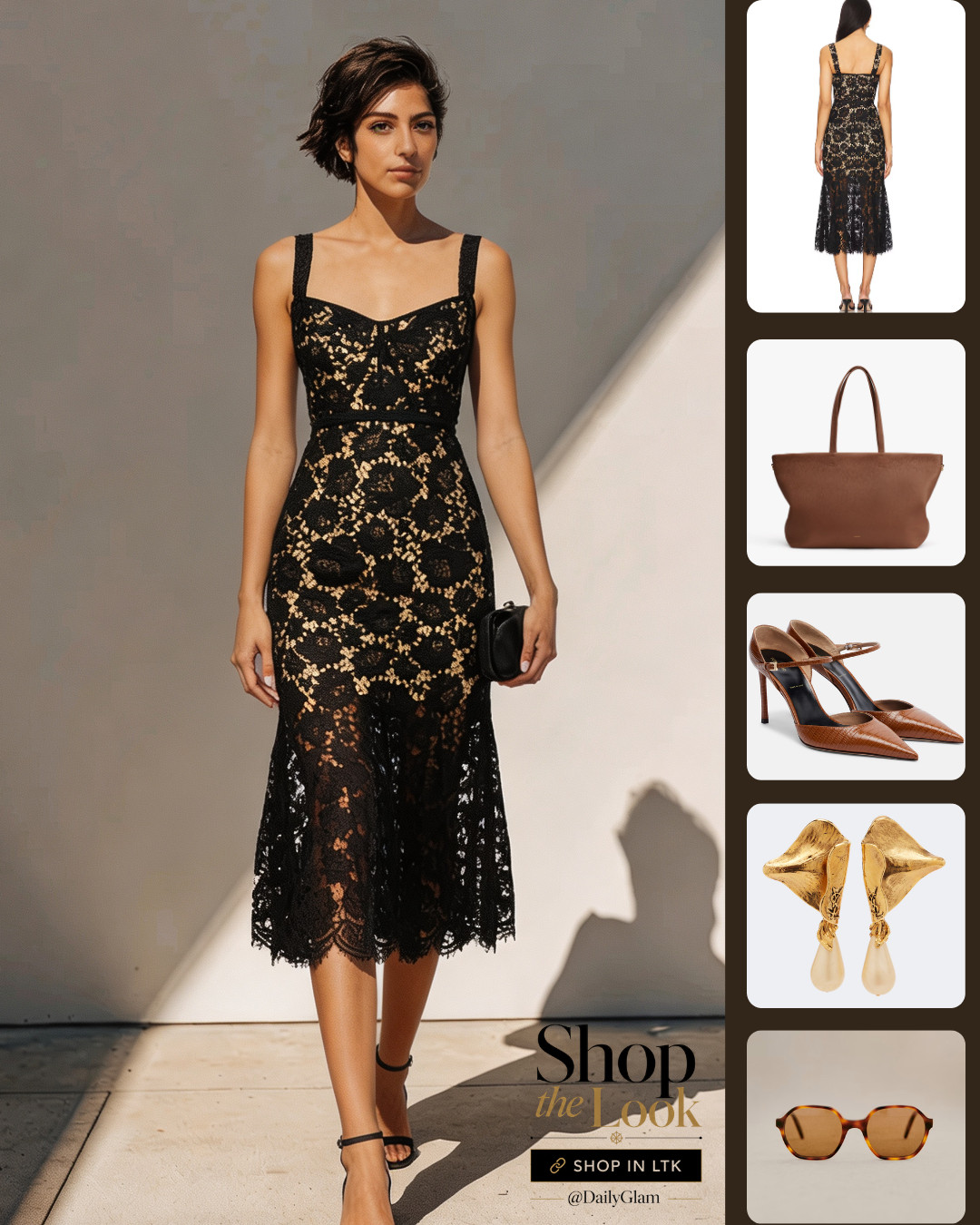 Chic Black Lace Midi Dress | Perfect Date Night & Evening Street Style Outfit

 

 #LTKootd #LTKOver40 #LTKWedding