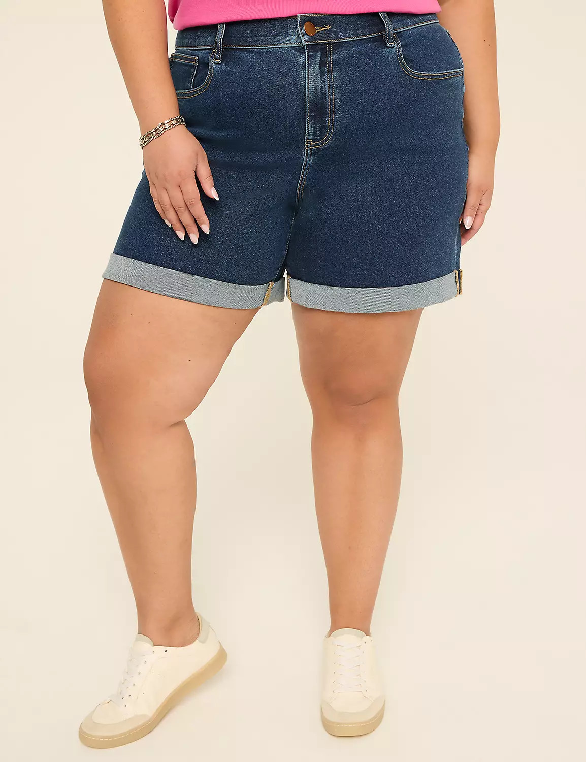 Boyfriend 5.5" Denim Short | Lane Bryant (US)