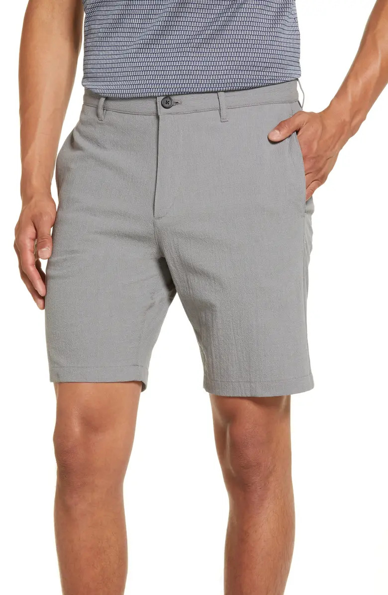 Zaine Slim Fit Seersucker Shorts | Nordstrom