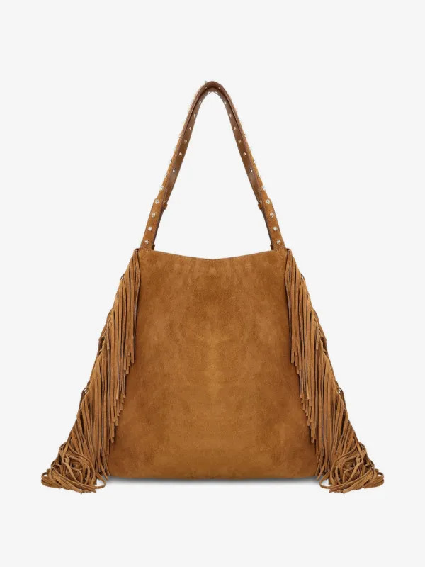 fringe-detail suede backpack | Farfetch Global