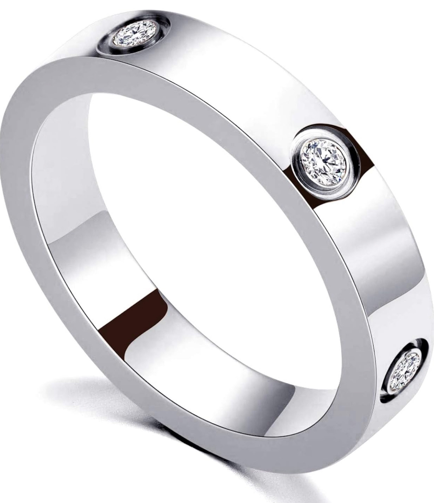 Love Friendship Ring 18K Gold Silver Rose Plated Cubic Zirconia Stainless Steel Promise Ring Wedding Band Jewelry Birthday Gifts for Women

#LTKStyleTip