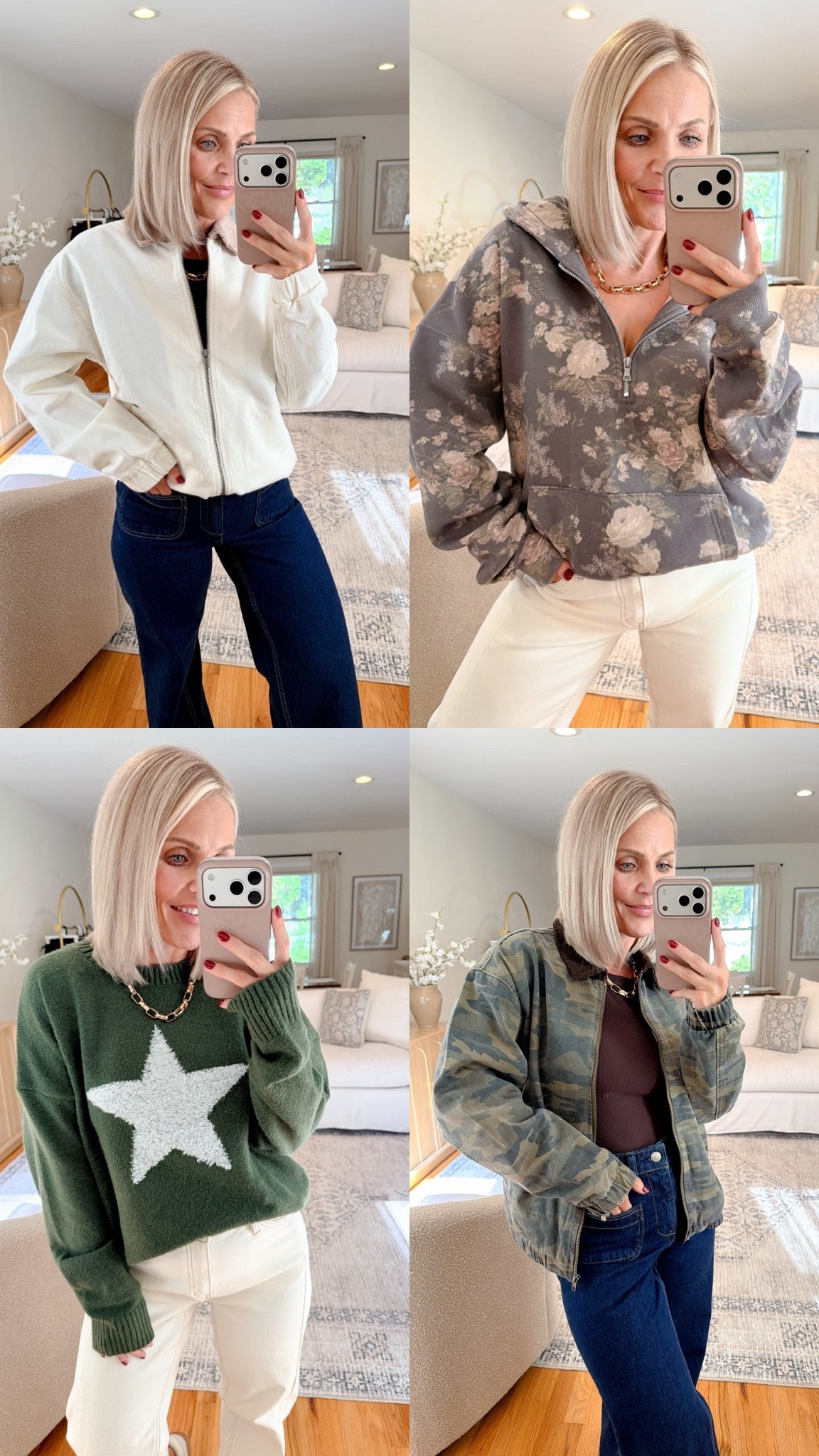 Walmart new fall outfits!🤎

Fall outfits, fall fashion, Walmart finds, Walmart fashion, Walmart new arrivals, fall outfit inspo, casual fall outfits, casual outfits, fall sweaters, midsize fashion, petite style @Walmart