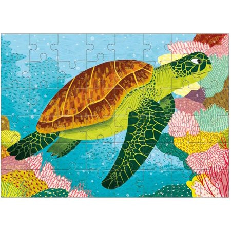 Green Sea Turtle a 48-piece Puzzle by Chronicle Books - Galison & Mudpuppy | Walmart (US)