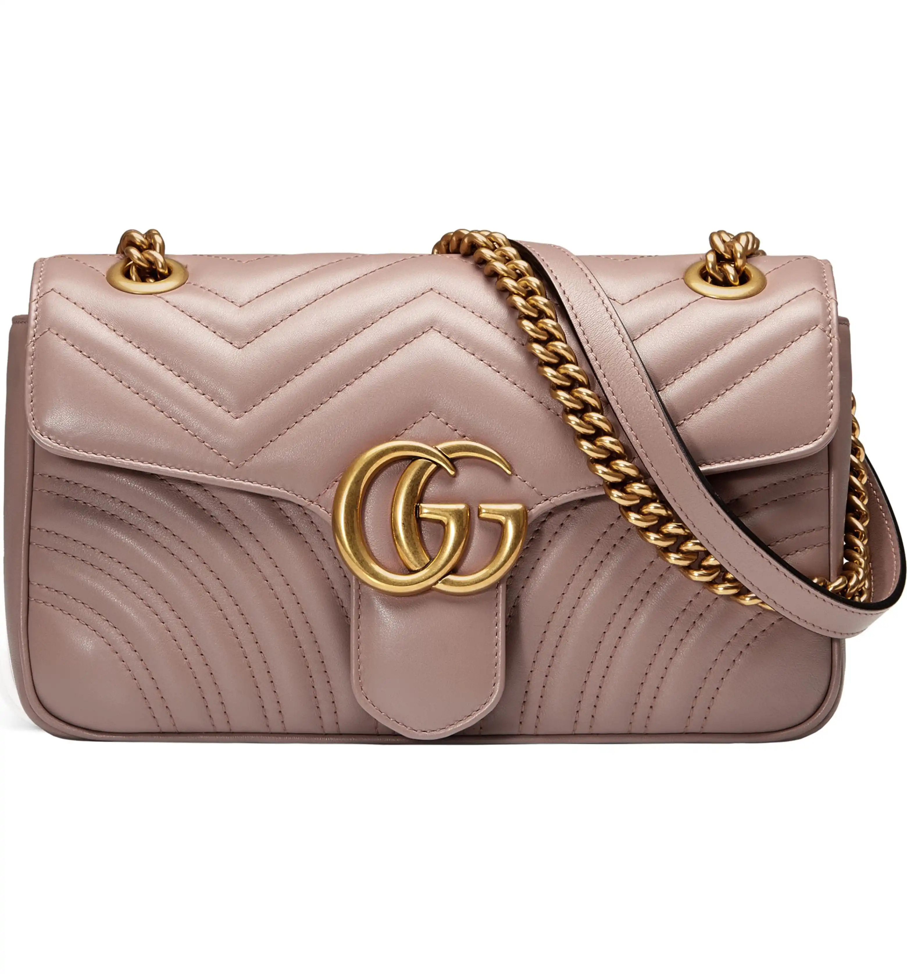 Small GG Marmont 2.0 Matelassé Leather Shoulder Bag | Nordstrom