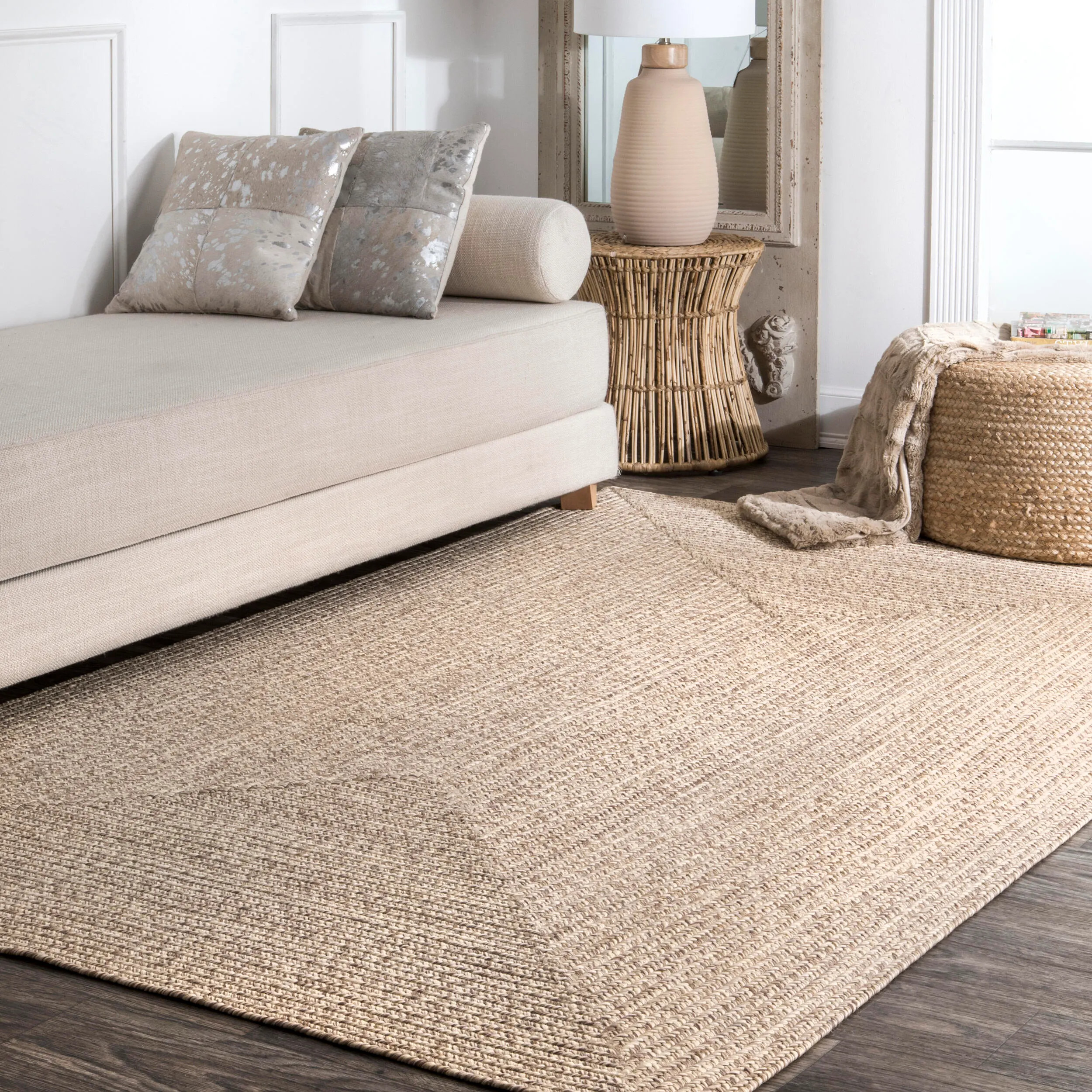 Nuloom Braided Lefebvre 5' x 8' Indoor/Outdoor Area Rug | Ashley | Ashley