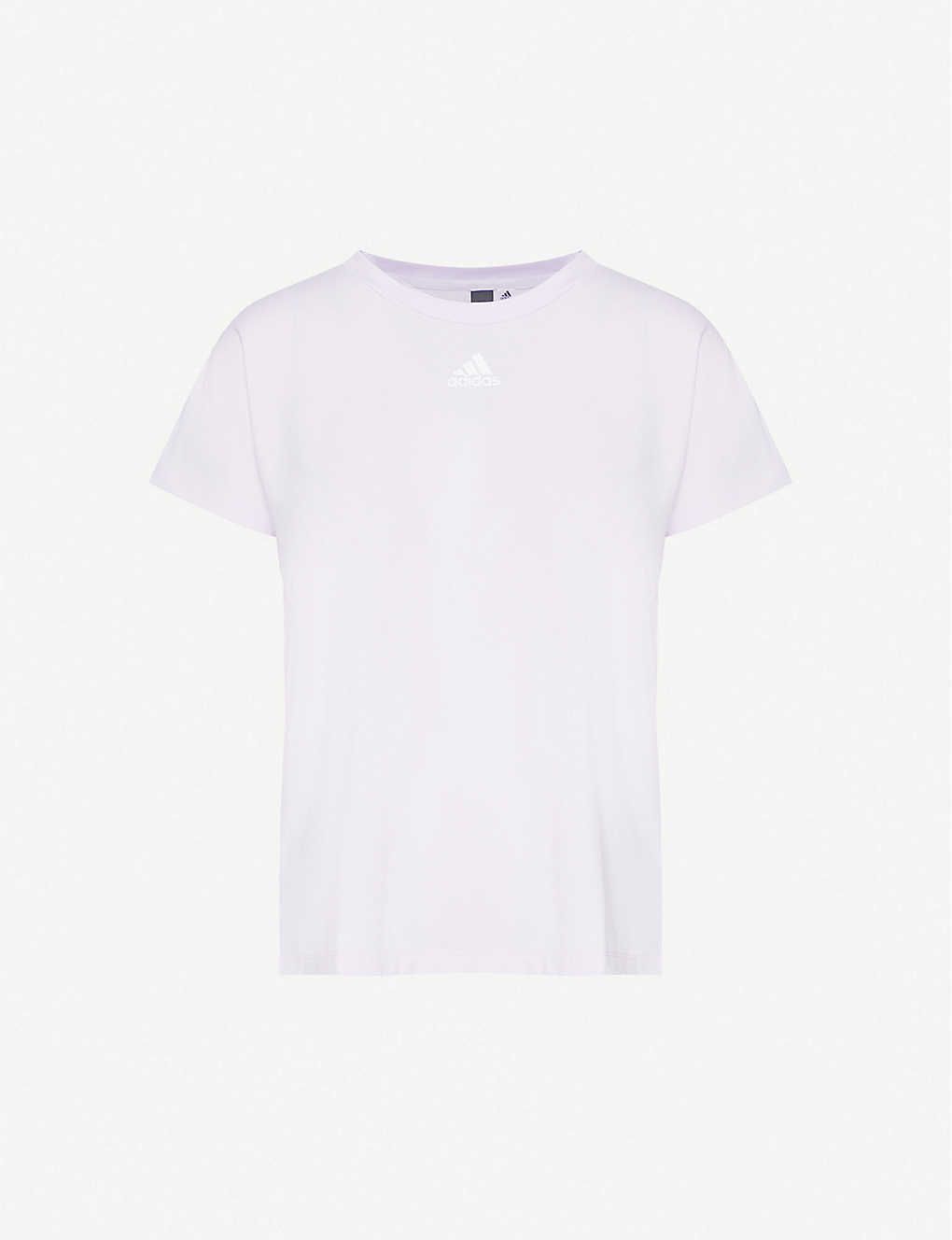 Logo-print recycled polyester stretch-jersey T-shirt | Selfridges