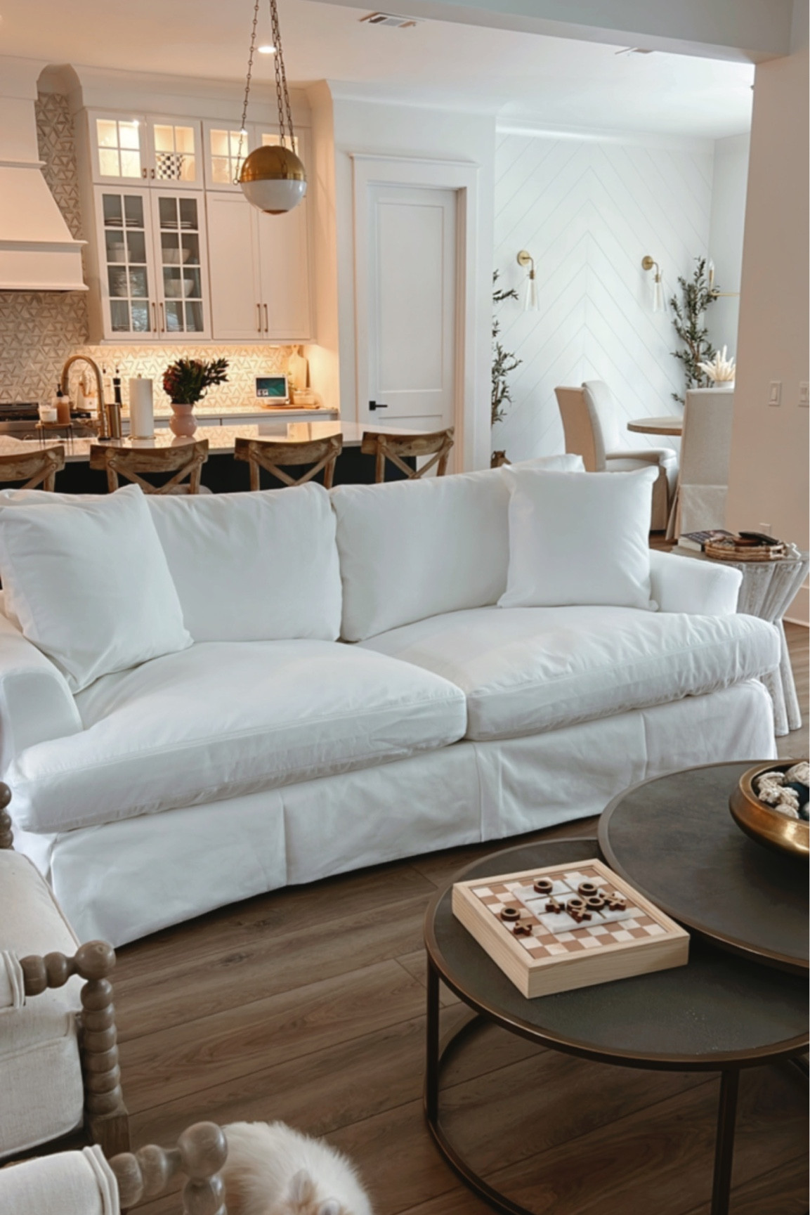 Couch
Slipcover couch
Grandin road 
Coastal home
Home decor 

#LTKhome