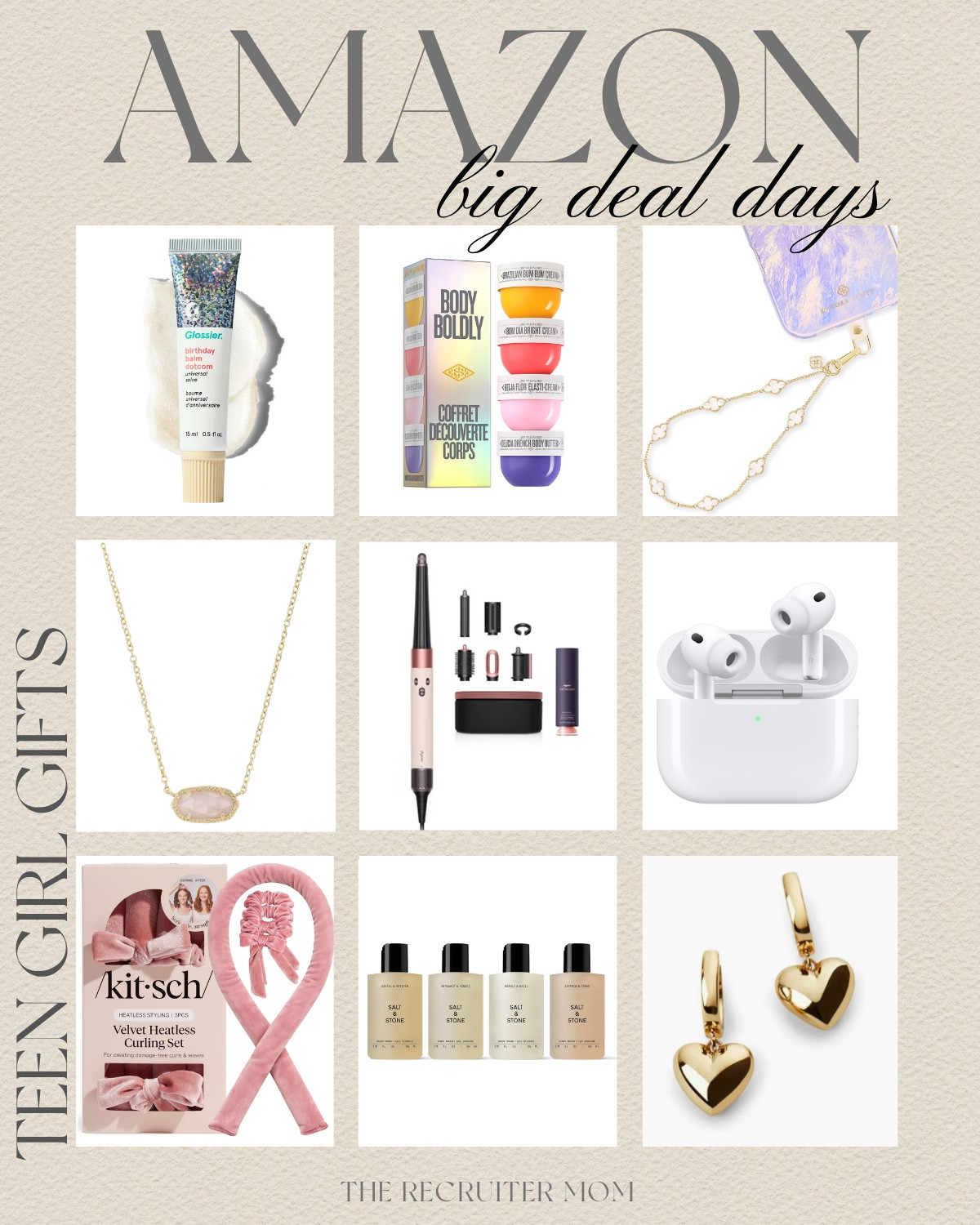 Prime Big Deal Days is here! From beauty and tech to stylish accessories, find the perfect gifts for her. Stock up on favorites from Sol de Janeiro, Glossier, Dyson, and more! #PrimeDeals #AmazonShopping