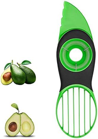 Avocado Slicer, 3 in 1 Avocado Cutter for Fruit and Vegetables Avocado Tool Avocado Slicer Avocad... | Amazon (US)