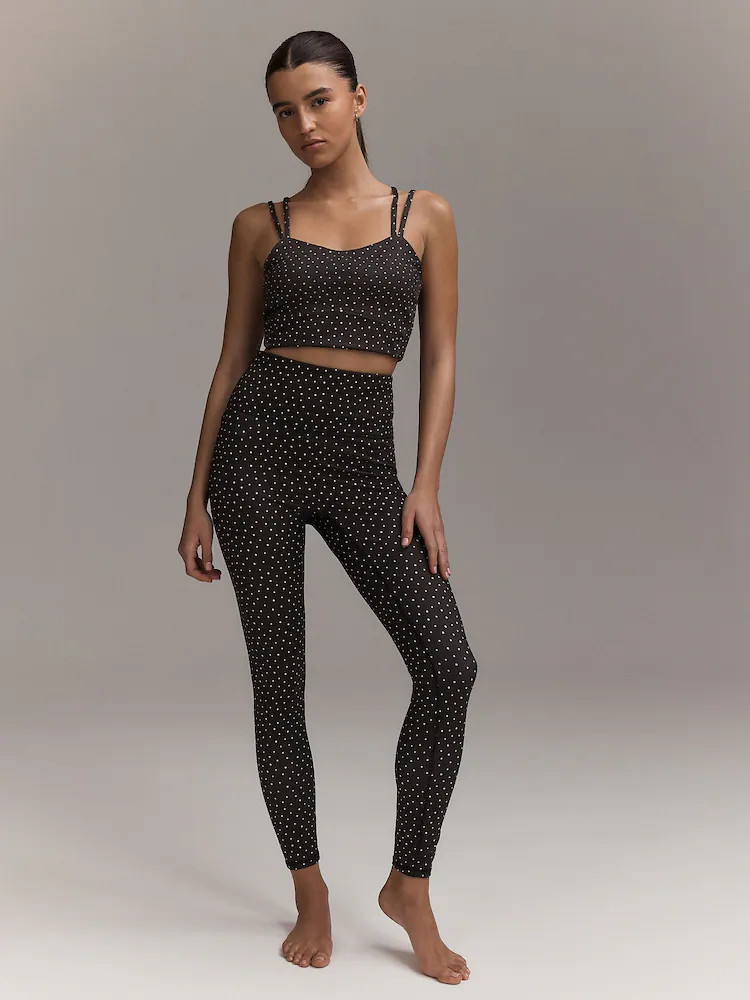 Braun mit Punktmuster - Active Power Sport-Leggings | Next EU