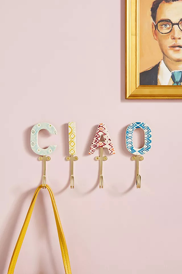 Hallie Monogram Hook | Anthropologie (UK)