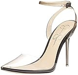 Jessica Simpson Women's Pirrie High Heel Pump, Clear Combo, 8.5 | Amazon (US)