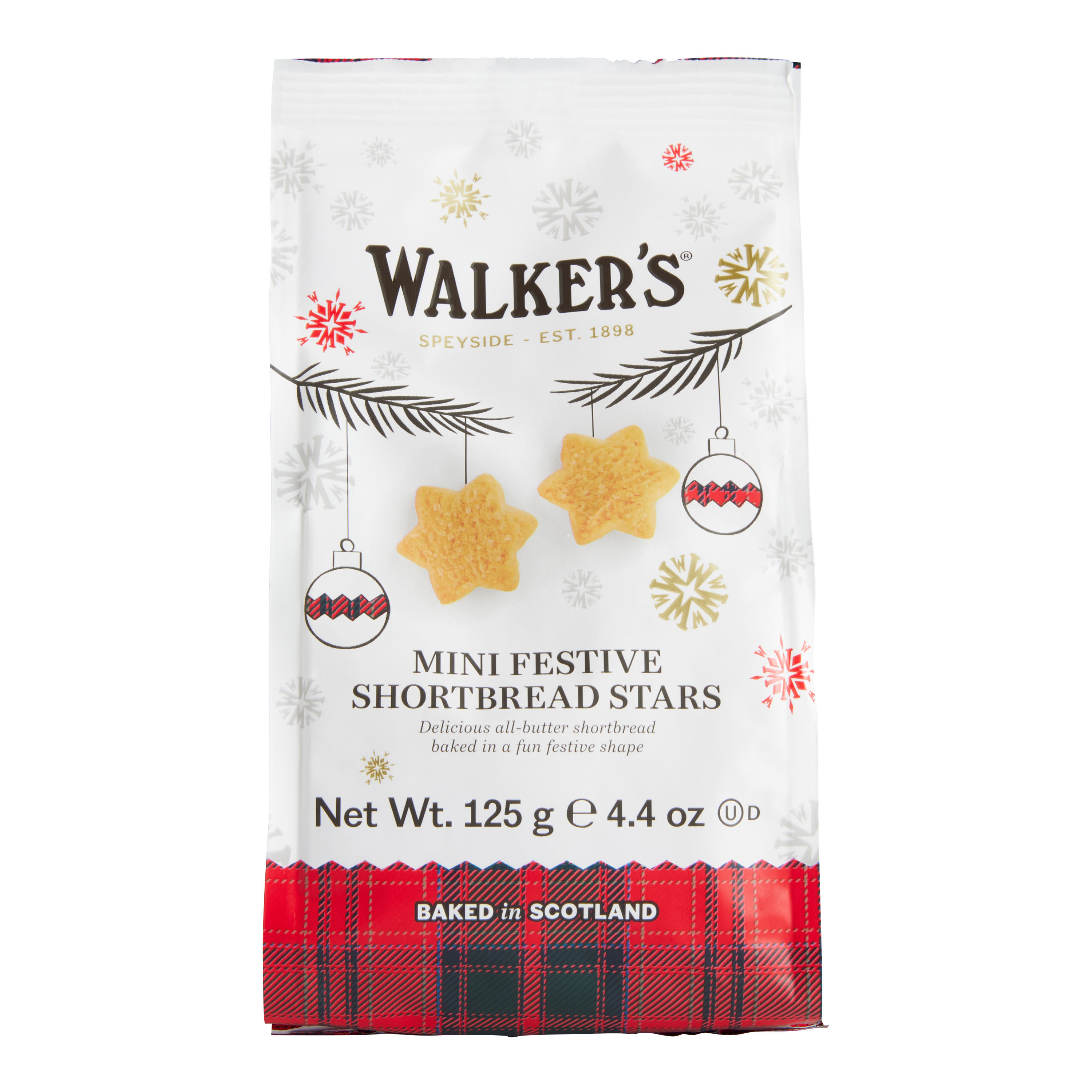 Walker's Mini Festive Stars Shortbread | World Market