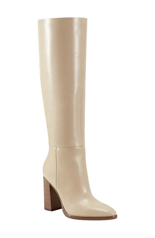 Marc Fisher LTD Lannie Knee High Boot in Light Natural at Nordstrom, Size 5.5 | Nordstrom