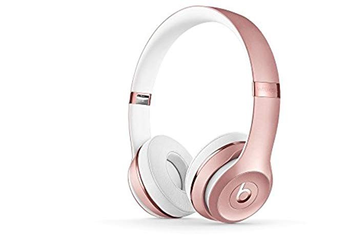 Beats Solo3 Wireless On-Ear Headphones - Rose Gold | Amazon (US)